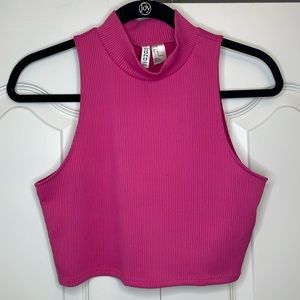 H&M DIVIDED | Ribbed Crop Tank